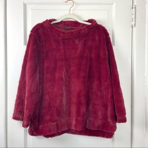 Ancora Faux Fur Pullover